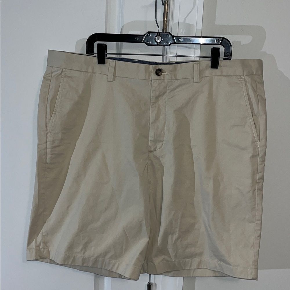 Vineyard Vines Breaker Cotton Blend Creme Off White Golf Walking Sailing Shorts